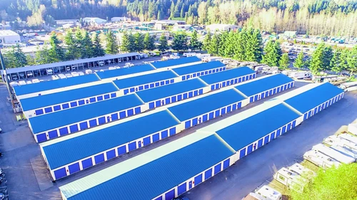 Eagle Self Storage storage facility exterior view